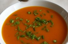 zupa z dyni z groszkiem