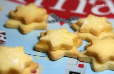 ciasteczka choinki z lemon curd