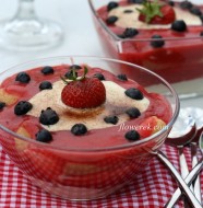 Tiramisu truskawkowe
