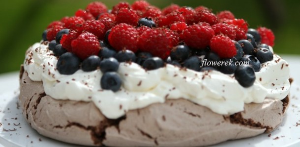 Czekoladowa Pavlova wg Nigelli