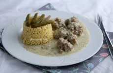 Klopsiki w sosie koperkowym