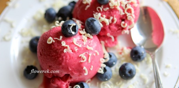 Sorbet malinowy